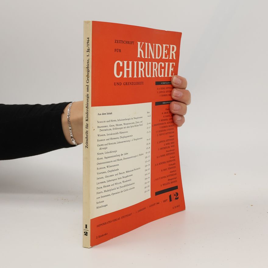 Autorenkollektiv Kinder Chirurgie 1/2