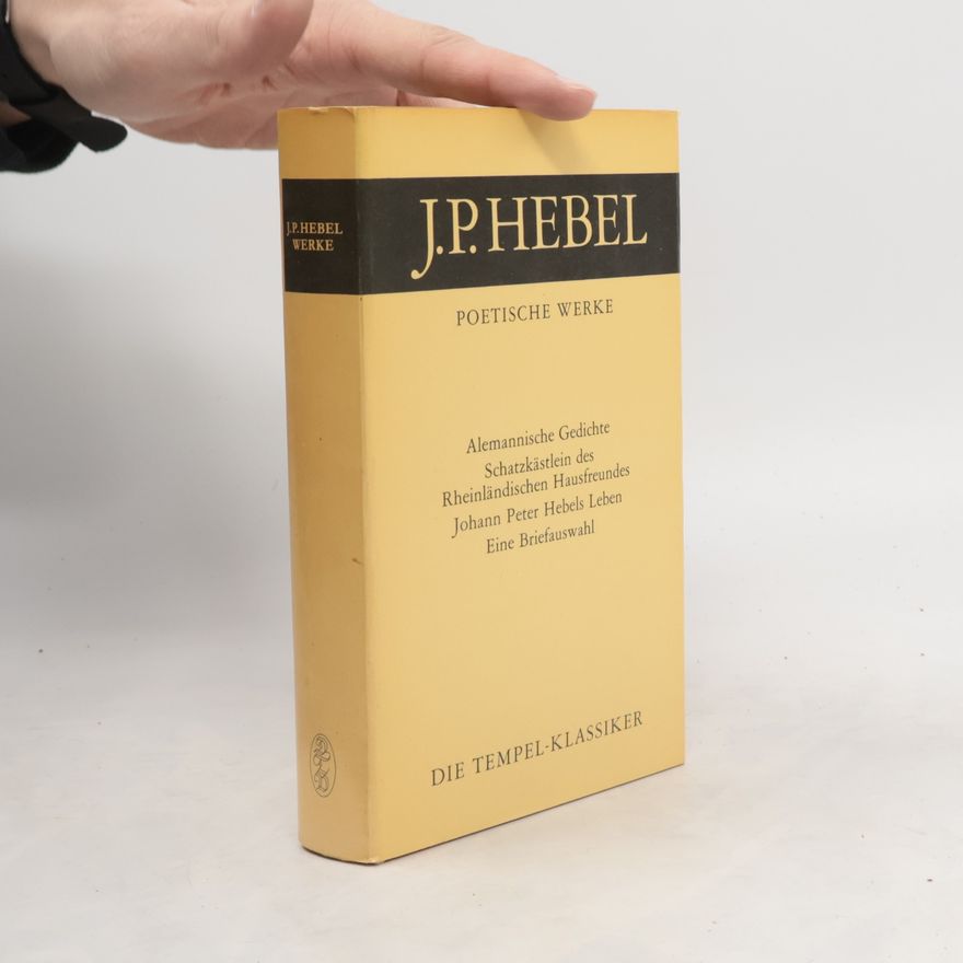 Johann Peter Hebel Poetische Werke