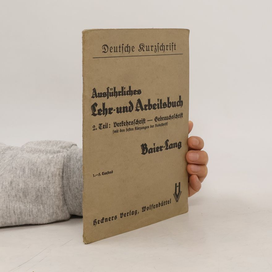 Max Baier Ausführliches Lehr- und Arbeitsbuch 2