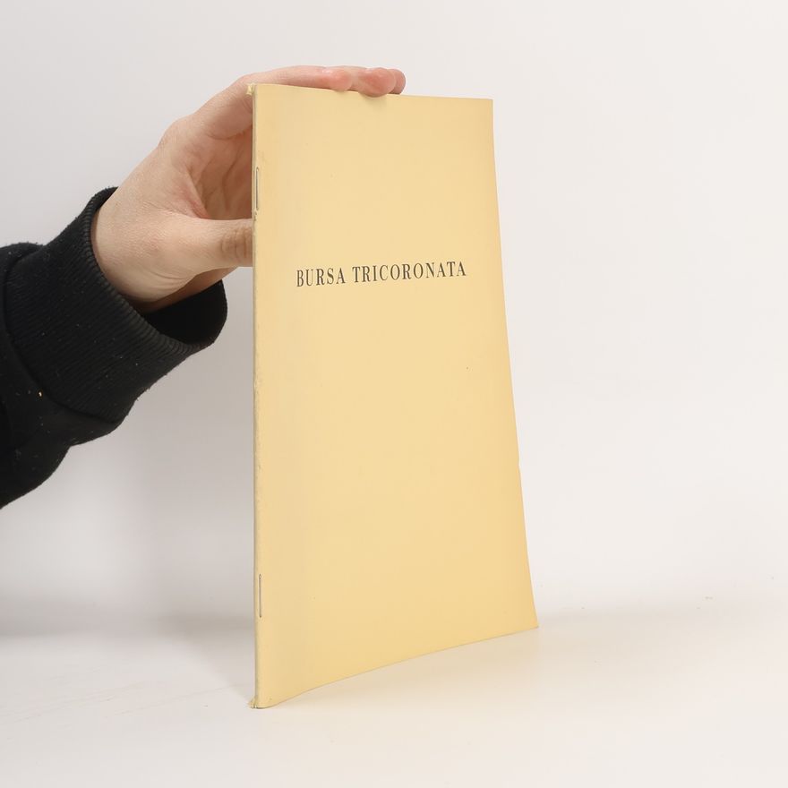 Kolektiv autorů Mitgliederverzeichnis der Bursa Tricoronata