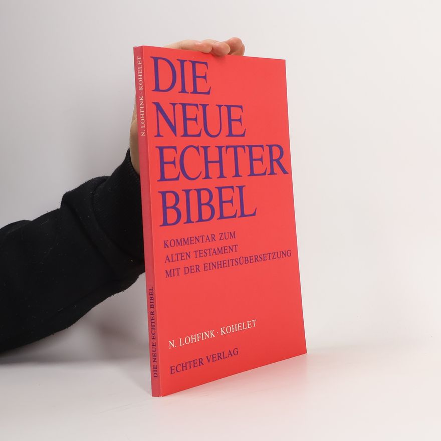 Norbert Lohfink Die Neue Echter Bibel