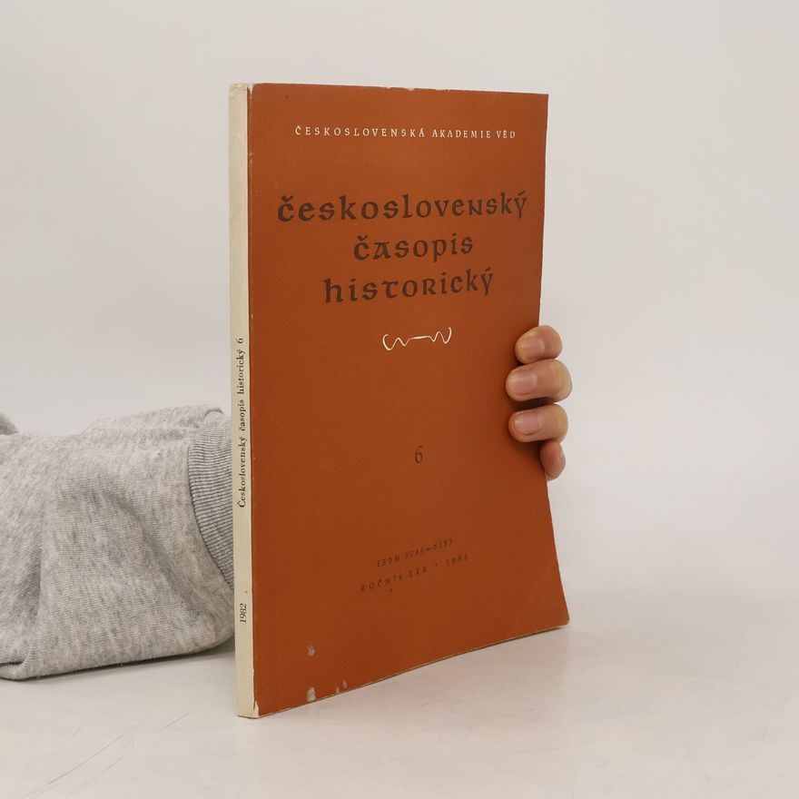Autorenkollektiv Československý časopis historický 6