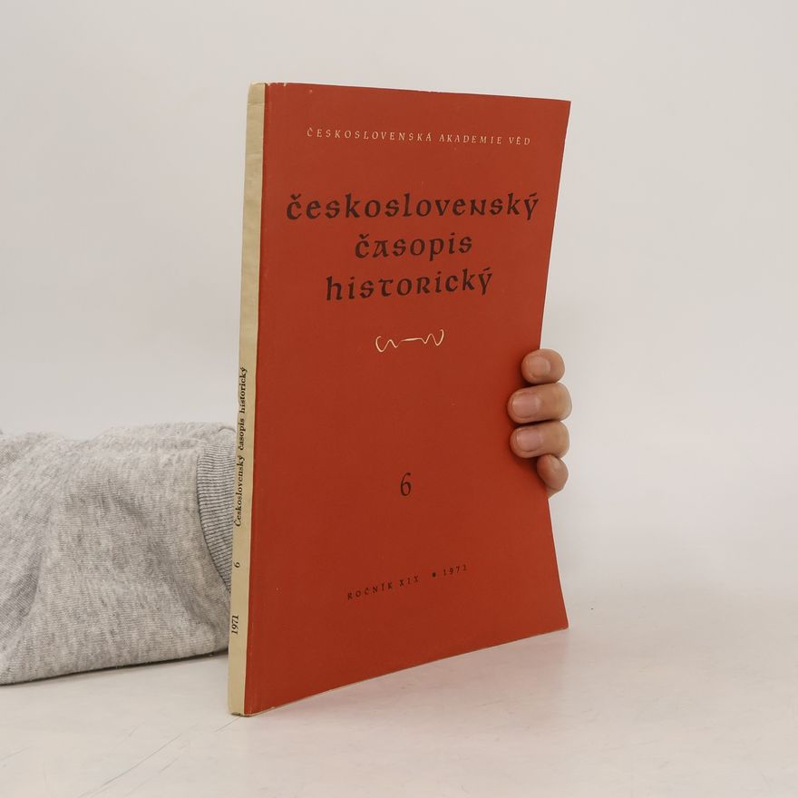 Collectif d'auteurs Československý časopis historický 6