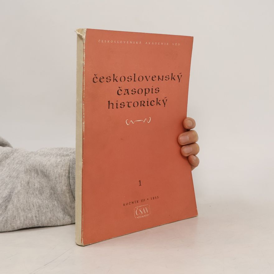 Collectif d'auteurs Československý časopis historický 1