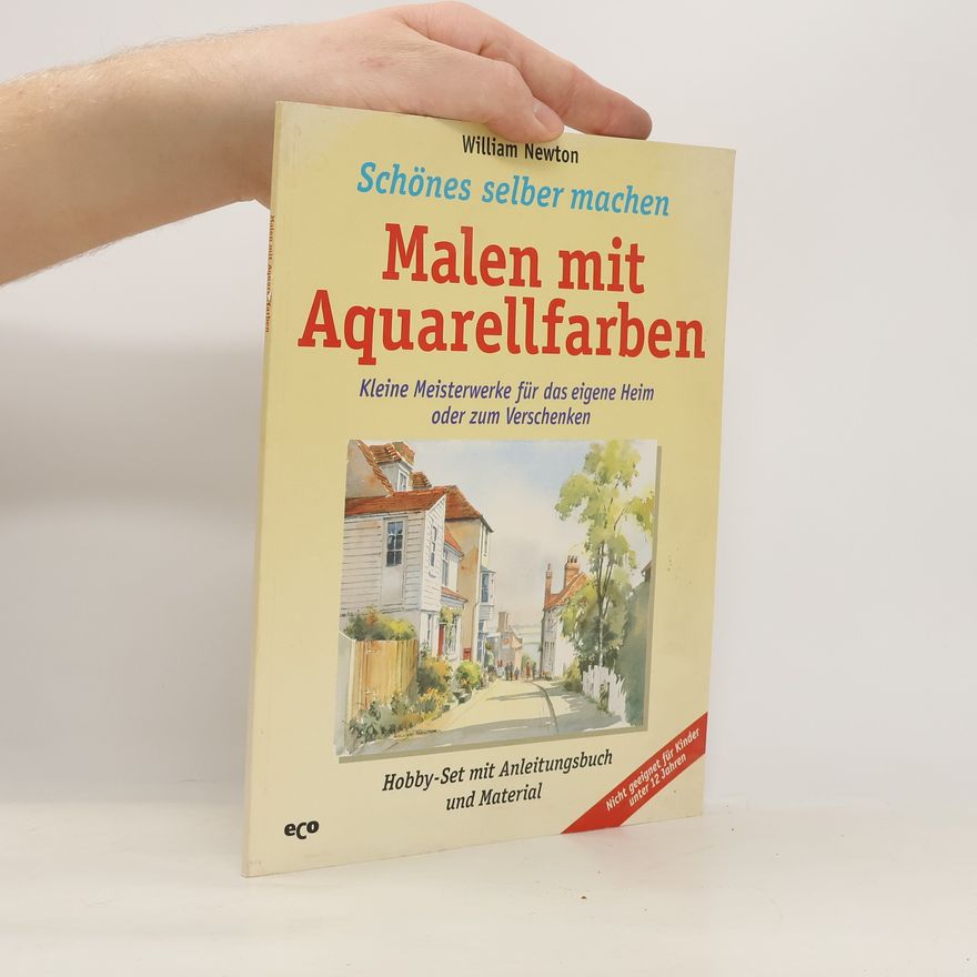 William Newton Malen mit Aquarellfarben