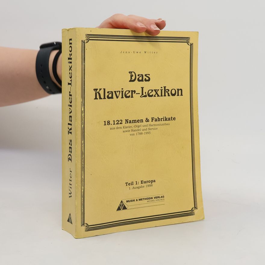 Jens-Uwe Witter Das Klavier-Lexikon
