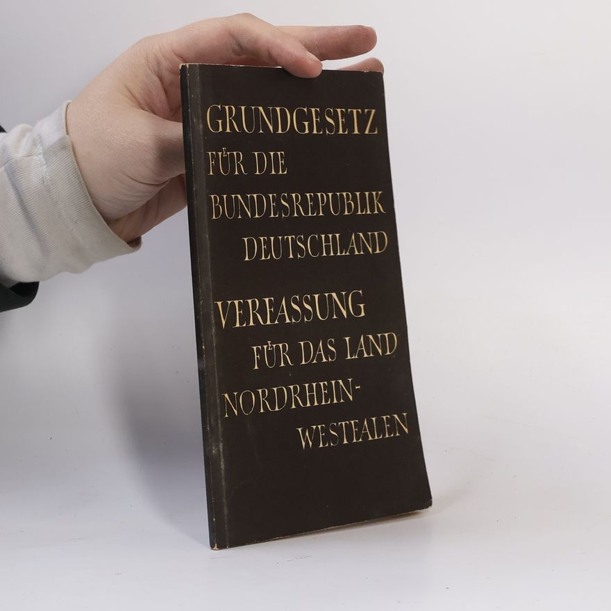 Various authors Grundgesetz für die Bundesrepublik Deutschland