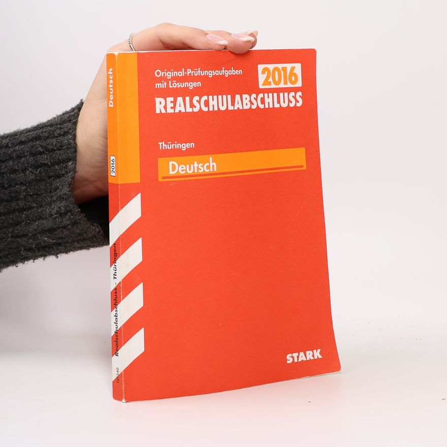 Heike Ginter Realschulabschluss 2016 - Deutsch, Thüringen
