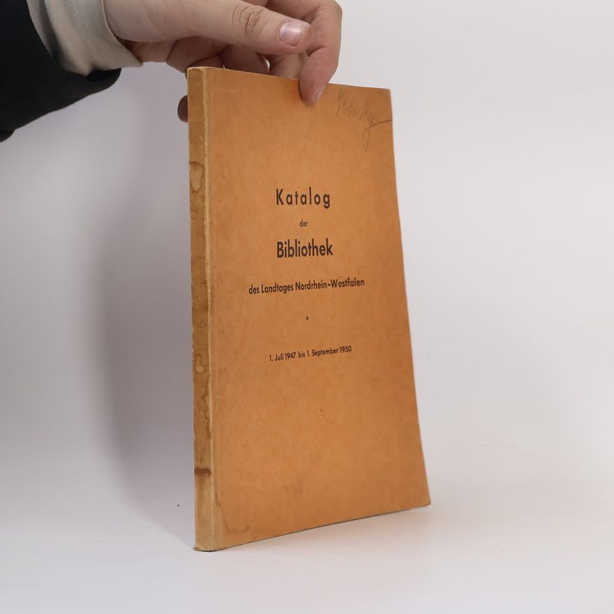 Kolektiv autorů Katalog der Bibliothek