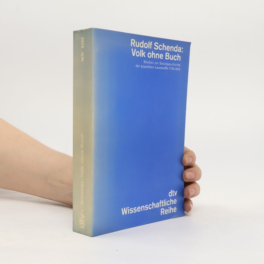 Rudolf Schenda Volk ohne Buch