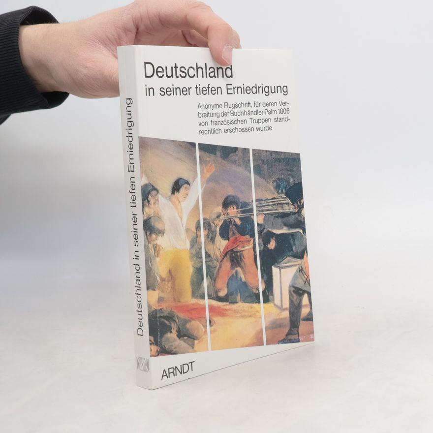 Various authors Deutschland in seiner tiefen Erniedrigung