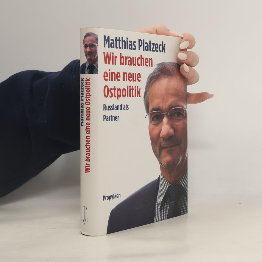 Matthias Platzeck Wir brauchen eine neue Ostpolitik