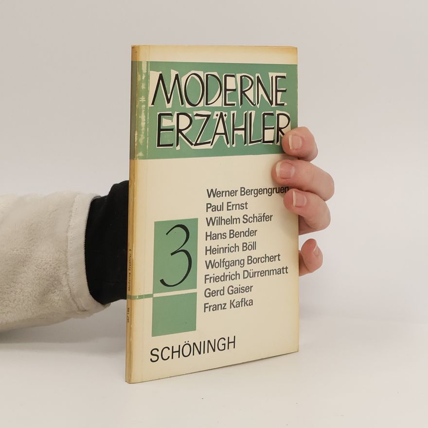 Kolektiv autorů Moderne Erzähler 3