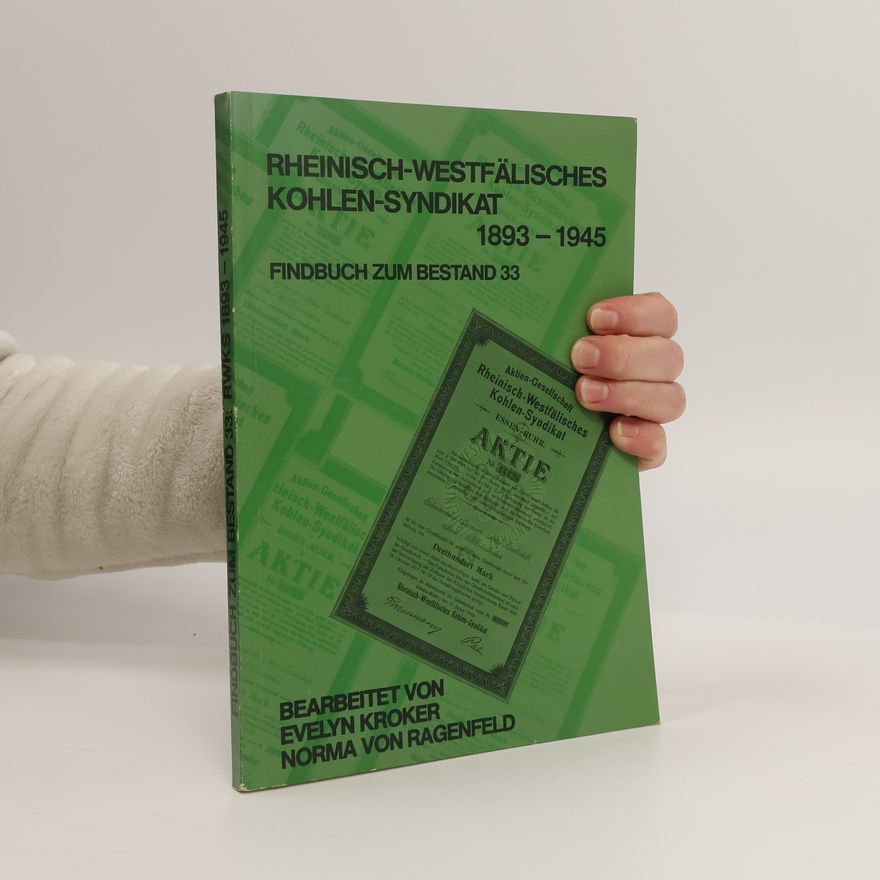 Norma von Ragenfeld Findbuch zum Bestand 33