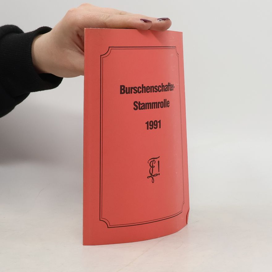 Kolektív autorov Burschenschafter Stammrolle 1991