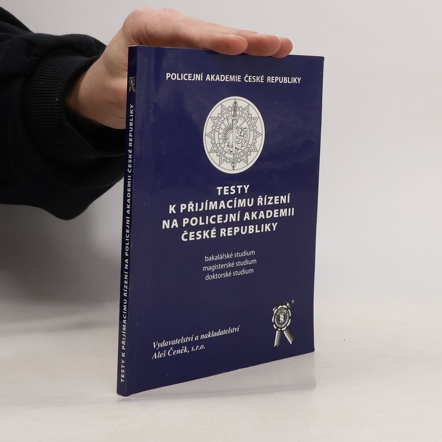Jiří Víšek Testy k přijímacímu řízení na Policejní akademii ČR