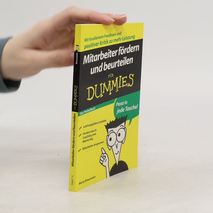 Marty Brounstein Mitarbeiter fördern und beurteilen für Dummies