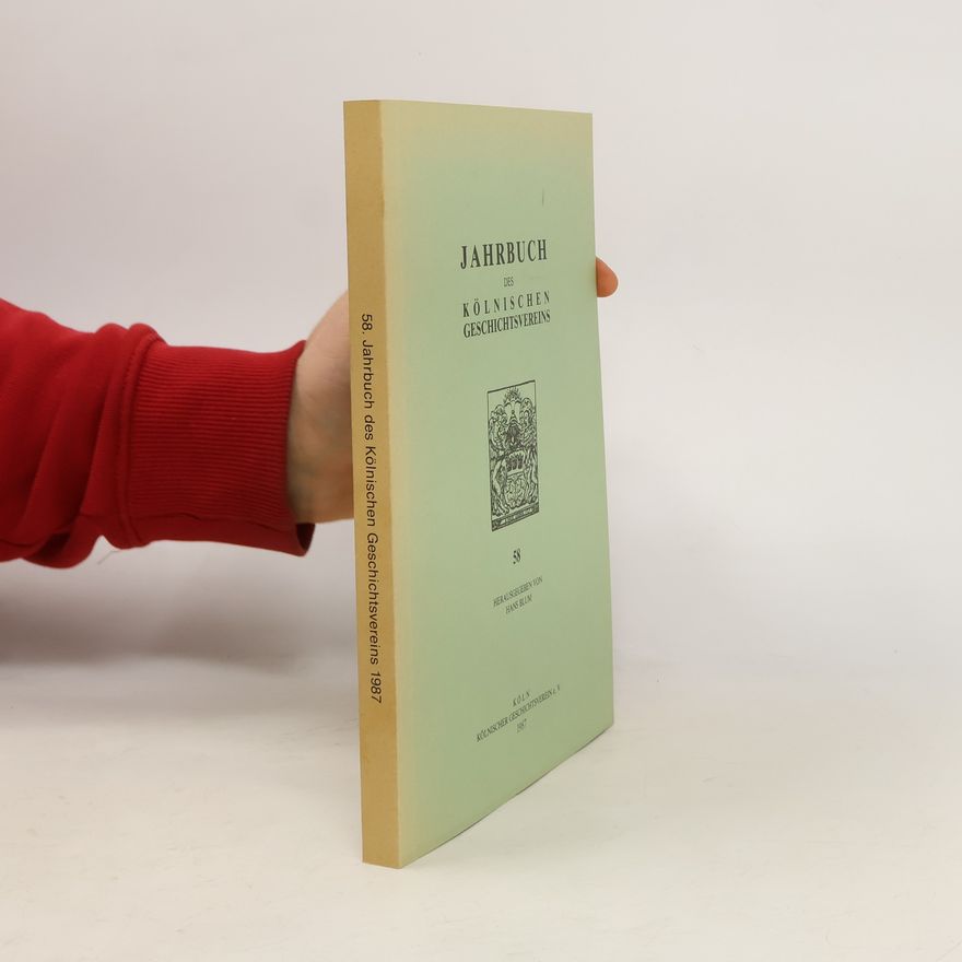 AA.VV. 58. Jahrbuch des Kölnischen Geschichtvereins