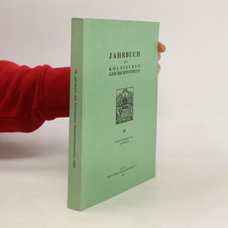AA.VV. 59. Jahrbuch des Kölnischen Geschichtvereins