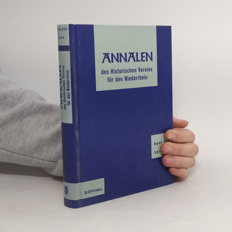 Autorenkollektiv Annalen des Historischen Vereins für den Niederrhein