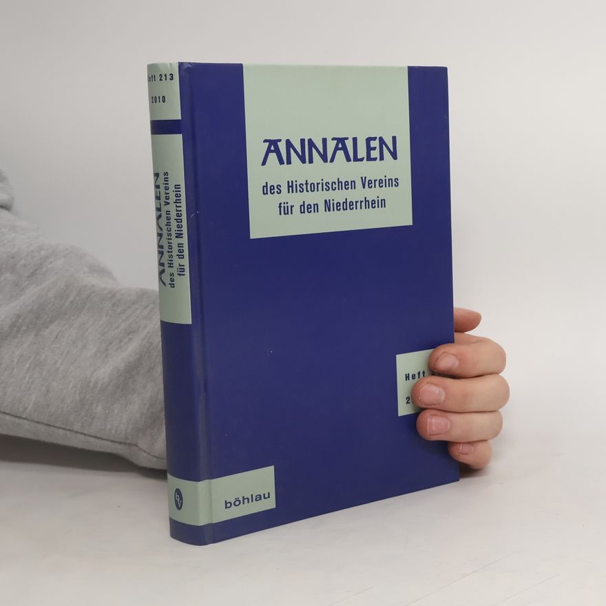 Collectif d'auteurs Annalen des Historischen Vereins für den Niederrhein