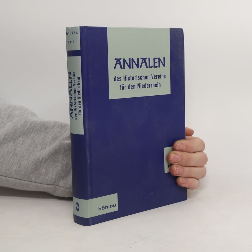 Autorenkollektiv Annalen der Historischen Vereins für den Niederrhein