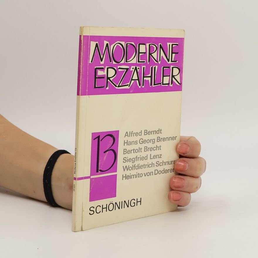 Various authors Moderne Erzähler 13