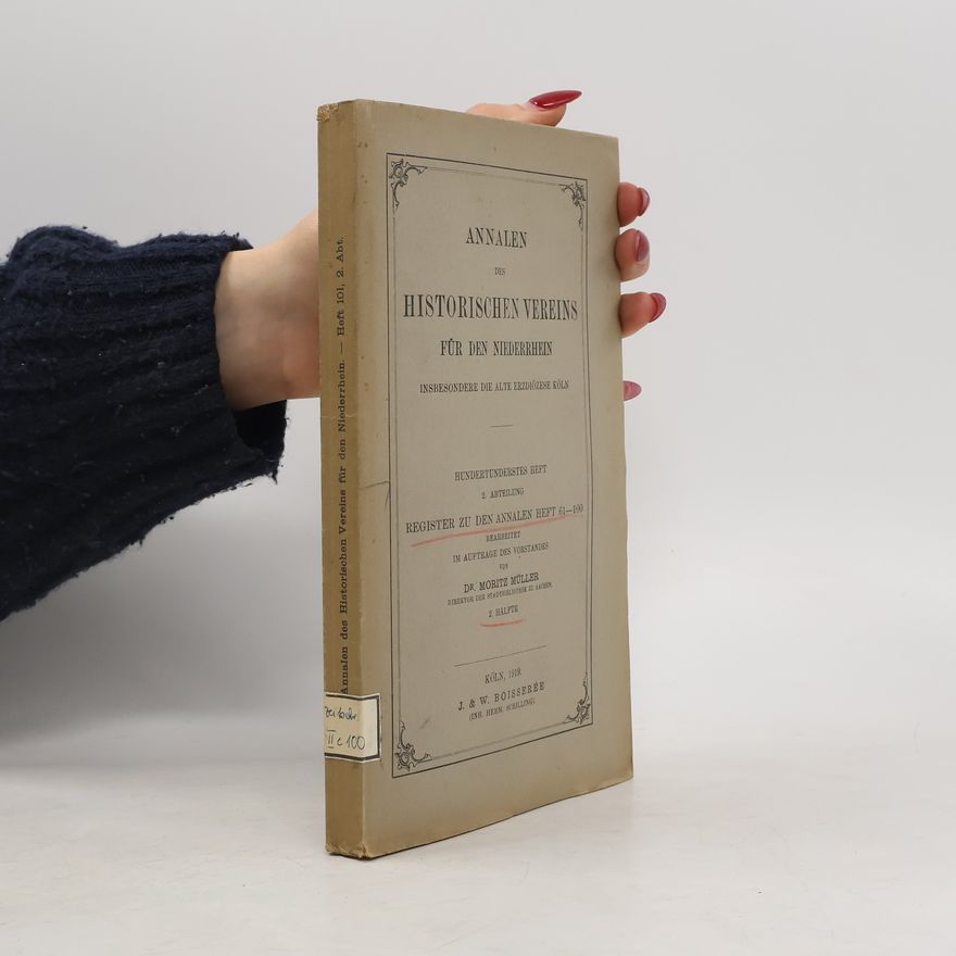 Collectif d'auteurs Annalen des historischen Vereins für den Niederrhein 101