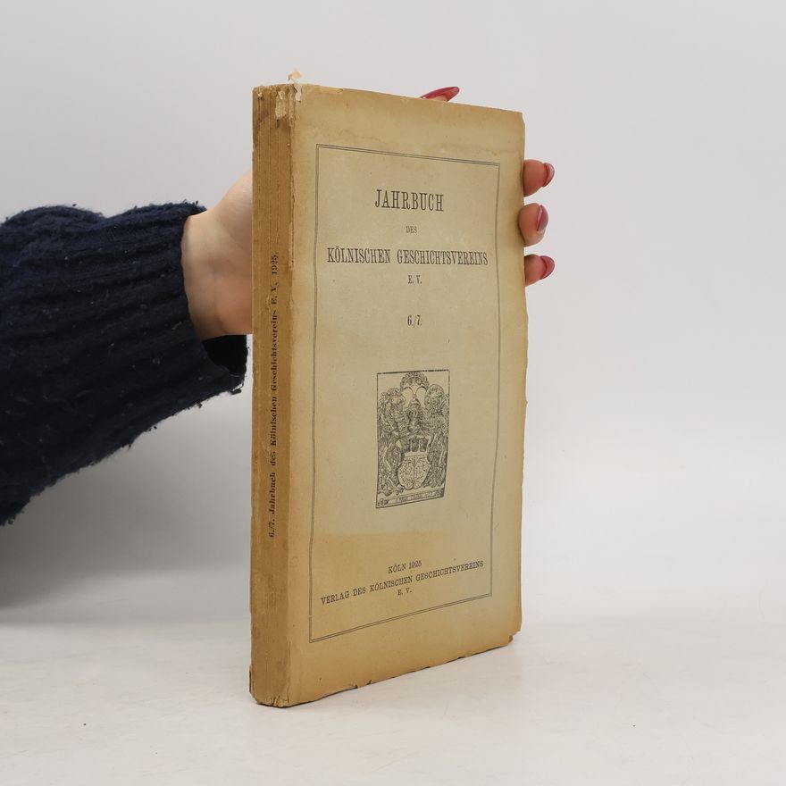 Autorenkollektiv Jahrbuch des Kölnischen Geschichtsvereins