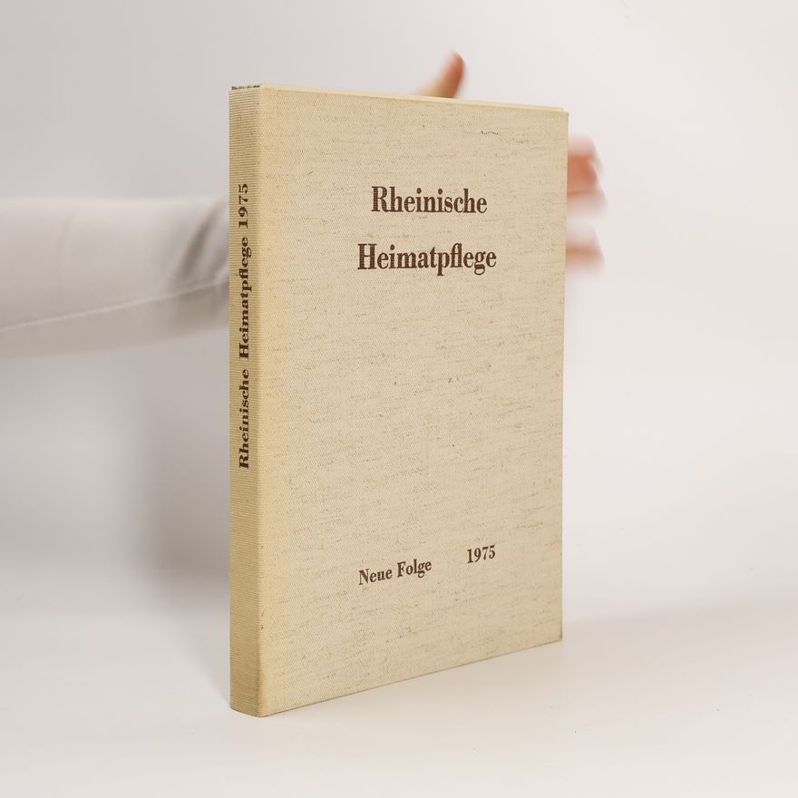 Collectif d'auteurs Rheinische Heimatpflege 1975