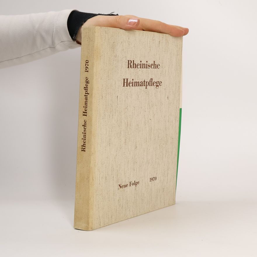 Collectif d'auteurs Rheinische Heimatpflege 1970