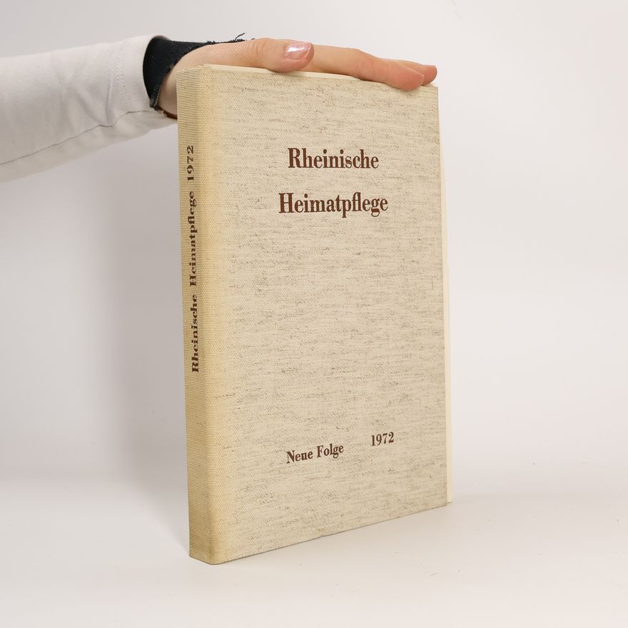 Collectif d'auteurs Rheinische Heimatpflege 1972