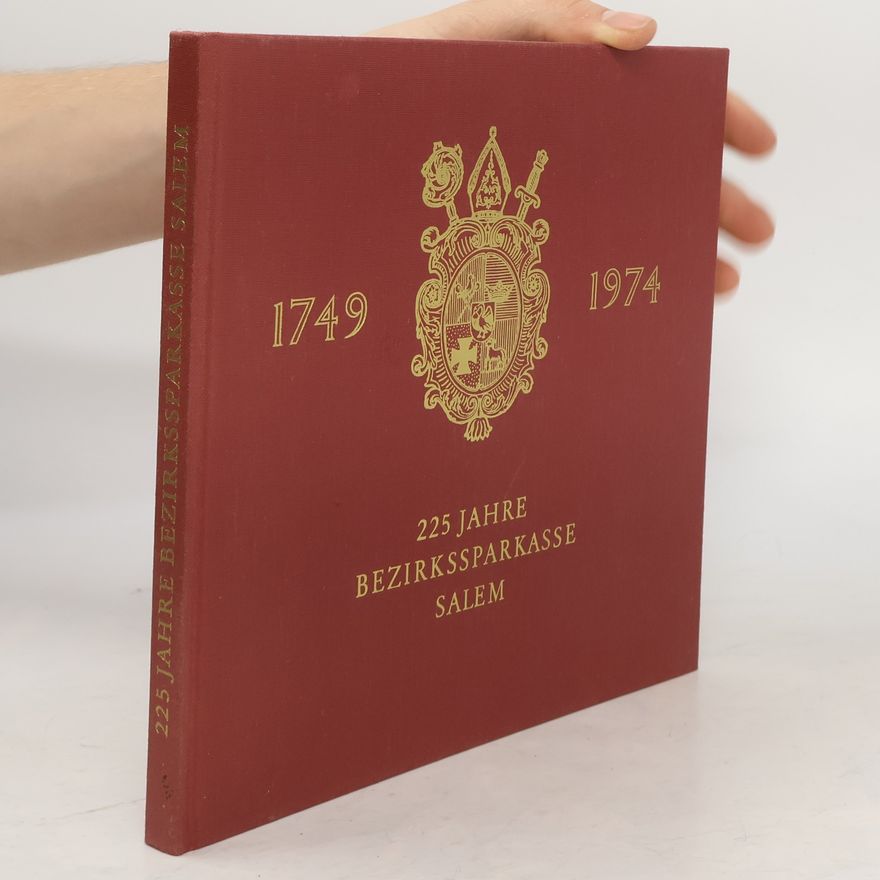 Helmut Hahn 225 Jahre Bezirkssparkasse Salem