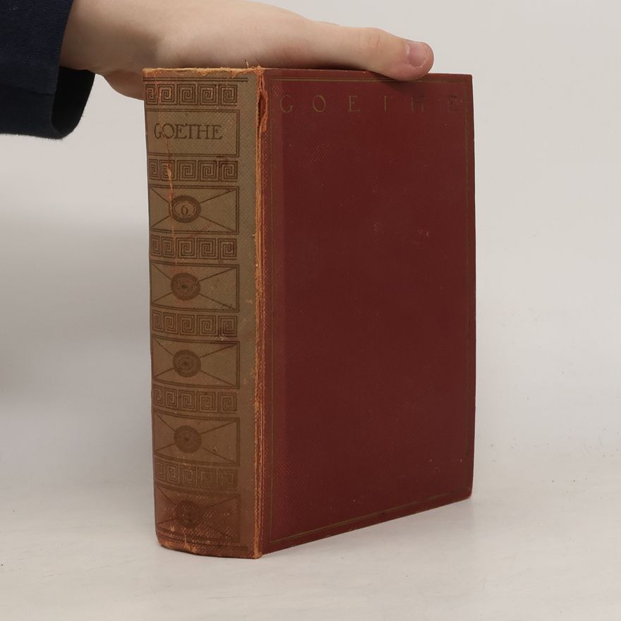 Johann Wolfgang von Goethe Goethes Sämtliche Werke 21