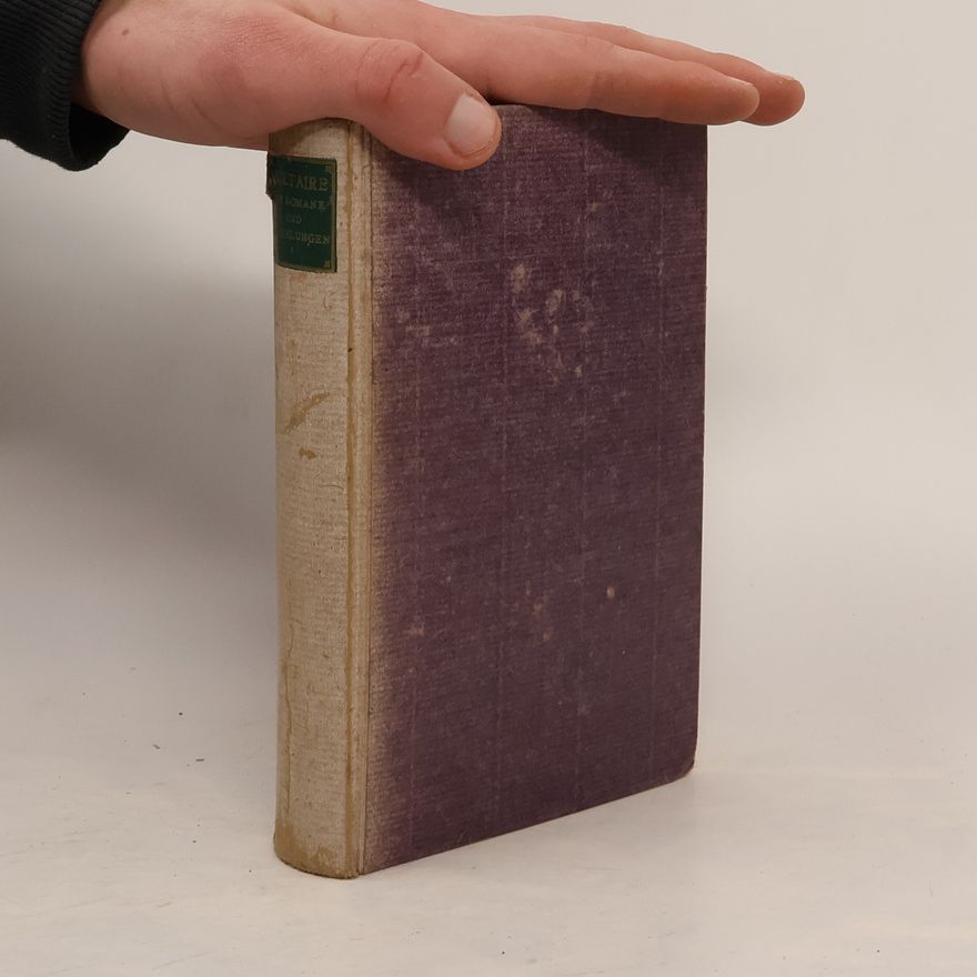Voltaire Die Romane und Erzählungen