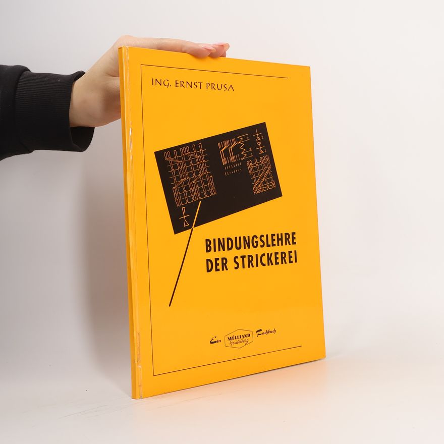 Ernst Prusa Bindungslehre der Strickerei