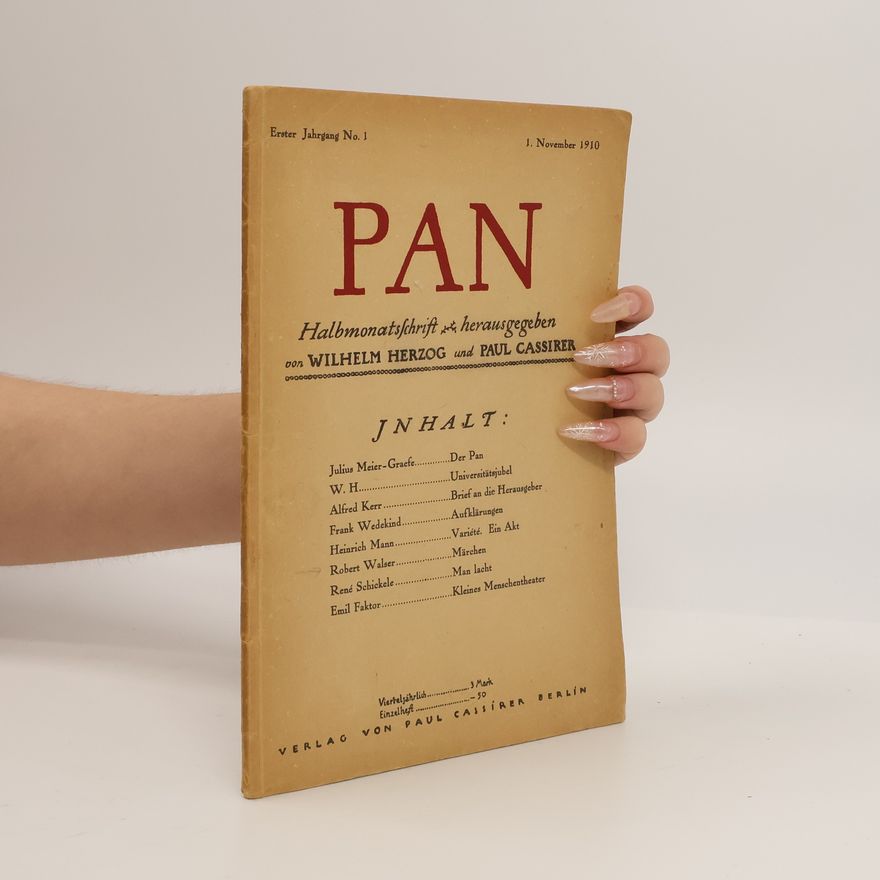 Paul Cassirer Pan 1