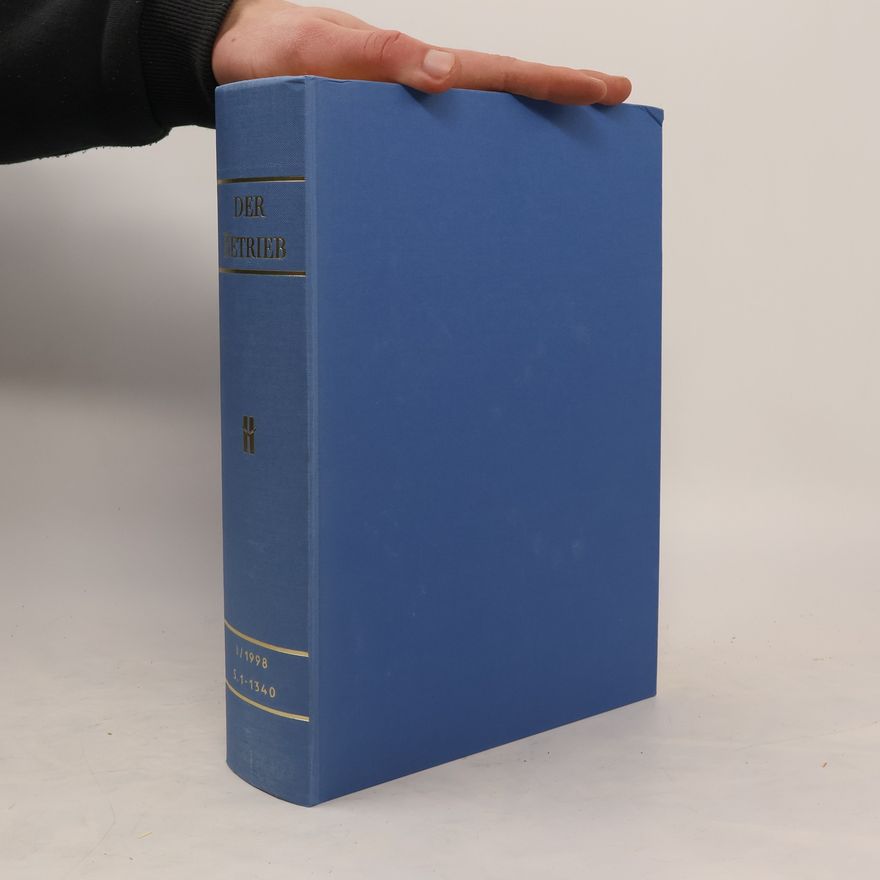 Autorenkollektiv Der Betrieb I/1998