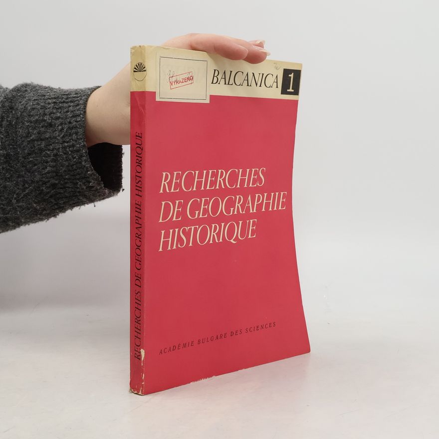 AA.VV. Recherches de Géographie Historique