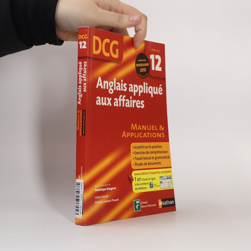 Claire Cornet DCG - 12: Anglais appliqué aux affaires