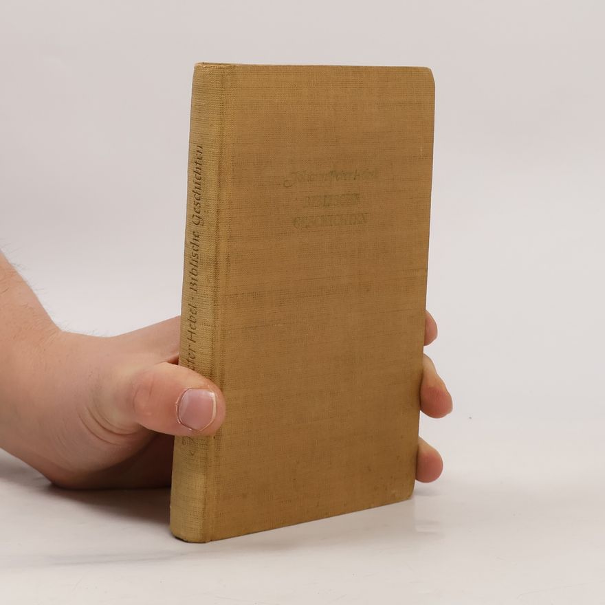 Johann Peter Hebel Biblische Geschichten