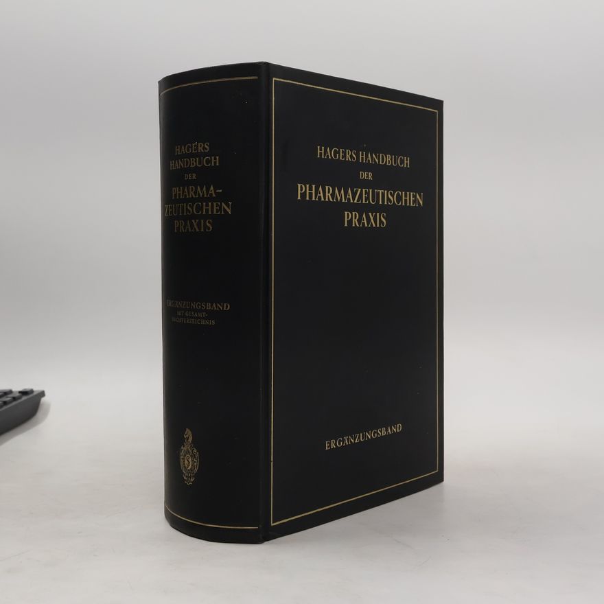 Autorenkollektiv Hagers Handbuch der Pharmazeutischen Praxis
