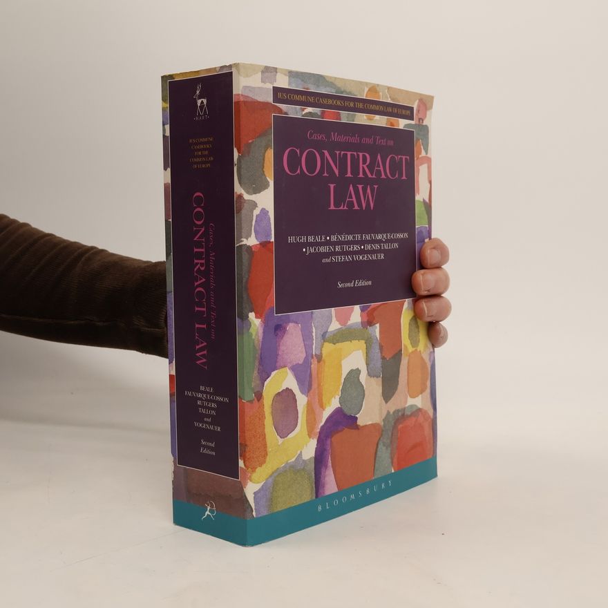 H. G Beale Cases, Materials and Text on Contract Law