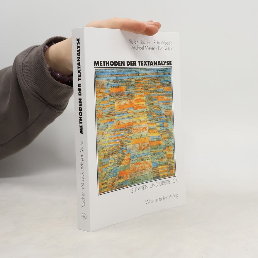 Michael Meyer-Sach Methoden der Textanalyse