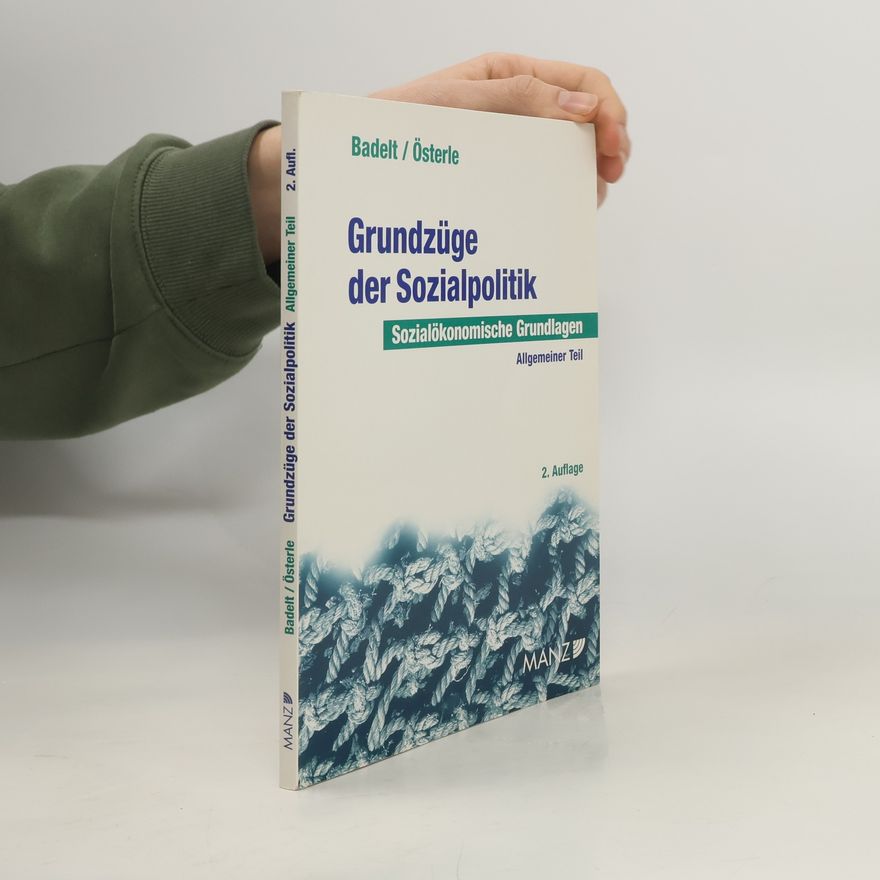 Christoph Badelt Grundzüge der Sozialpolitik