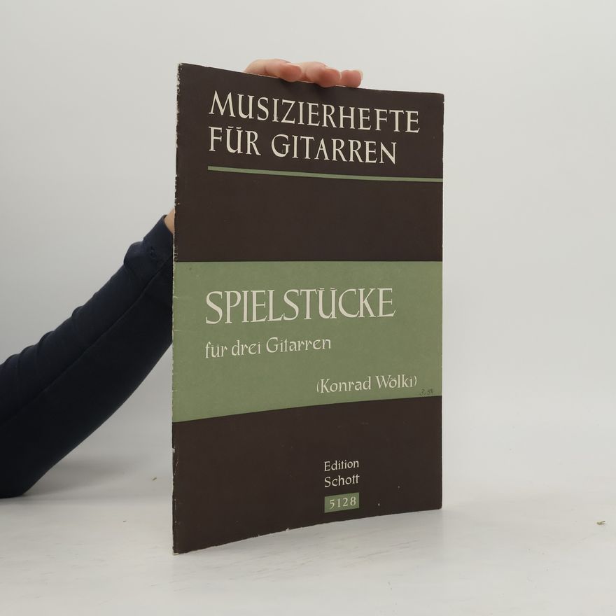 Konrad Wölki Spielstücke für drei Gitarren