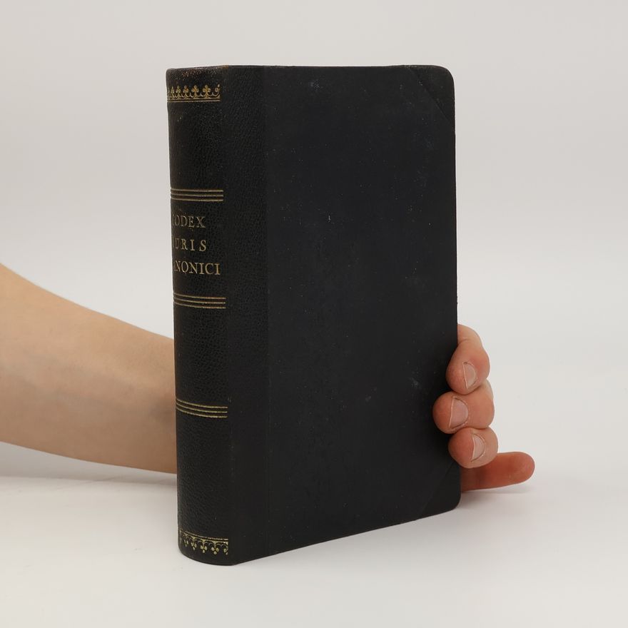 Kolektív autorov Codex iuris canonici Pii X pontificis maximi iussu digestus Benedicti papae XV auctoritate promulgatus