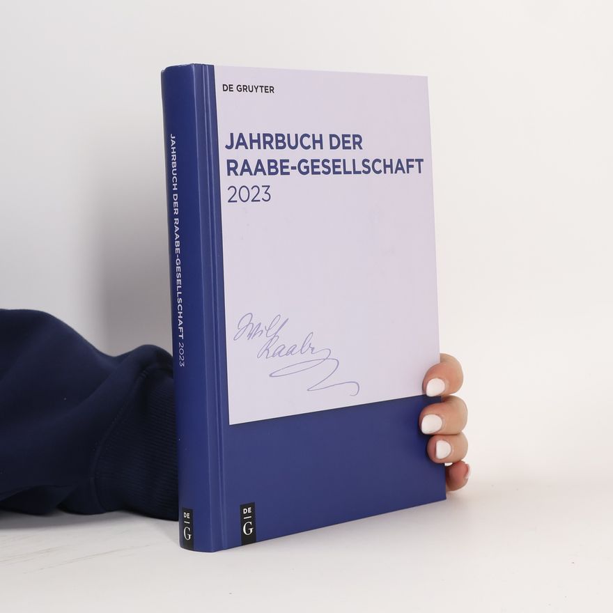 AA.VV. Jahrbuch Der Raabe-Gesellschaft 2023