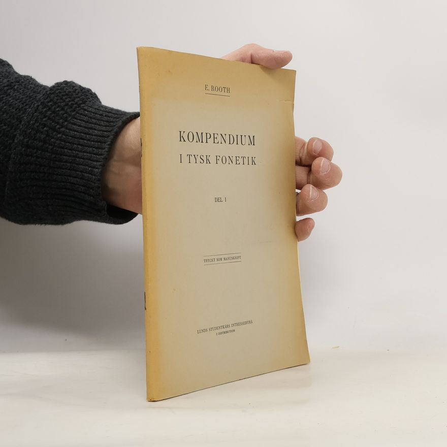 Various authors Kompendium i tysk fonetik I.