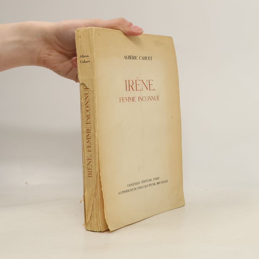 Albéric Cahuet Iréne, femme inconnue